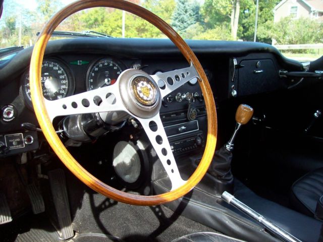 1967 BLACK Jaguar E-Type Coupe