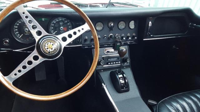1967 Red Jaguar E-Type Convertible