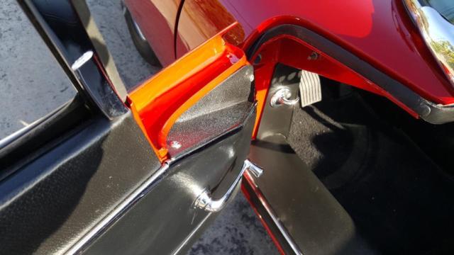 1967 Red Jaguar E-Type Convertible