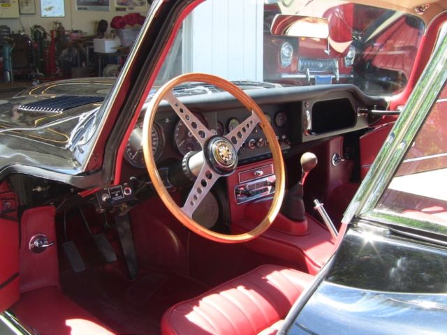 1967 Black Jaguar E-Type Coupe
