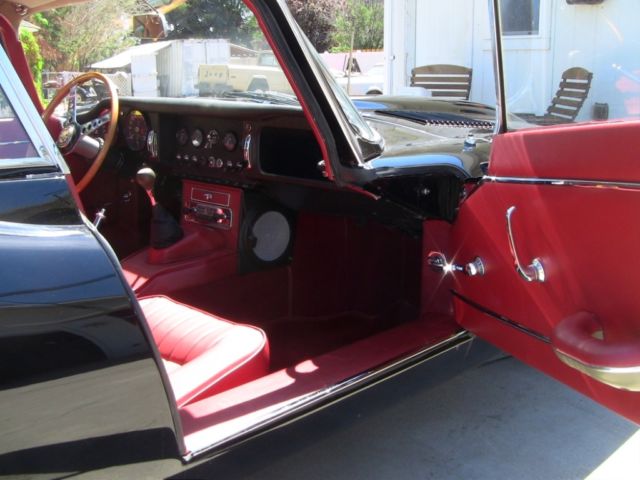 1967 Black Jaguar E-Type Coupe