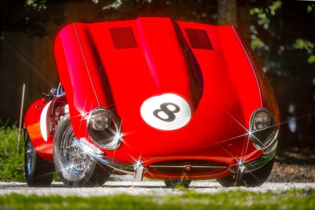 1967 Red Jaguar E-Type Convertible