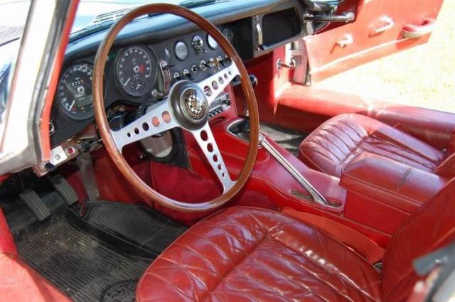 1967 Silver Jaguar E-Type Coupe