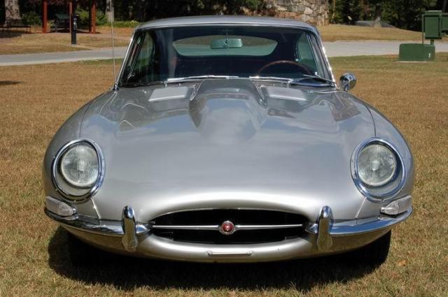 1967 Silver Jaguar E-Type Coupe