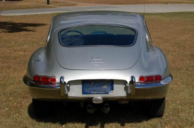 1967 Silver Jaguar E-Type Coupe