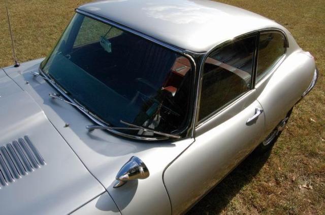 1967 Silver Jaguar E-Type Coupe