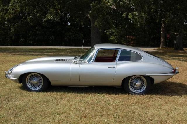 1967 Silver Jaguar E-Type Coupe