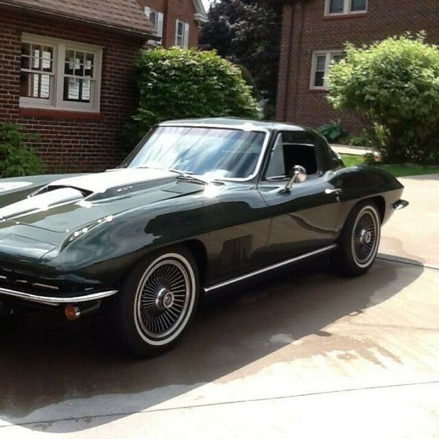 1967 Goodwood Green Chevrolet Corvette Coupe