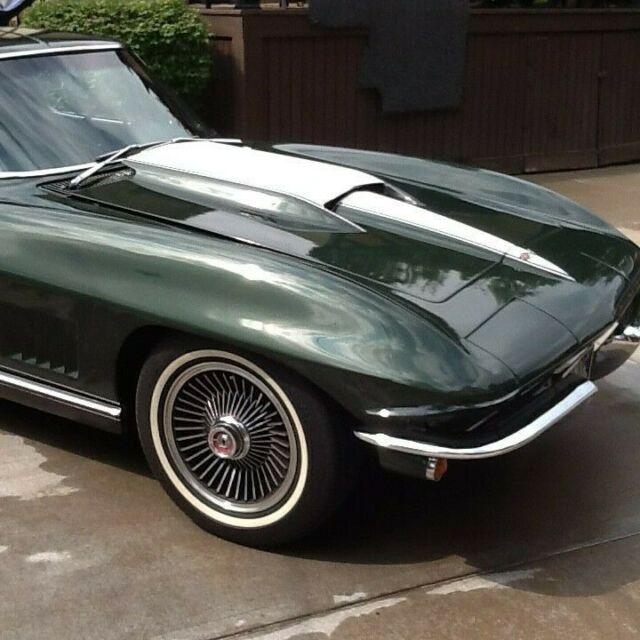 1967 Goodwood Green Chevrolet Corvette Coupe