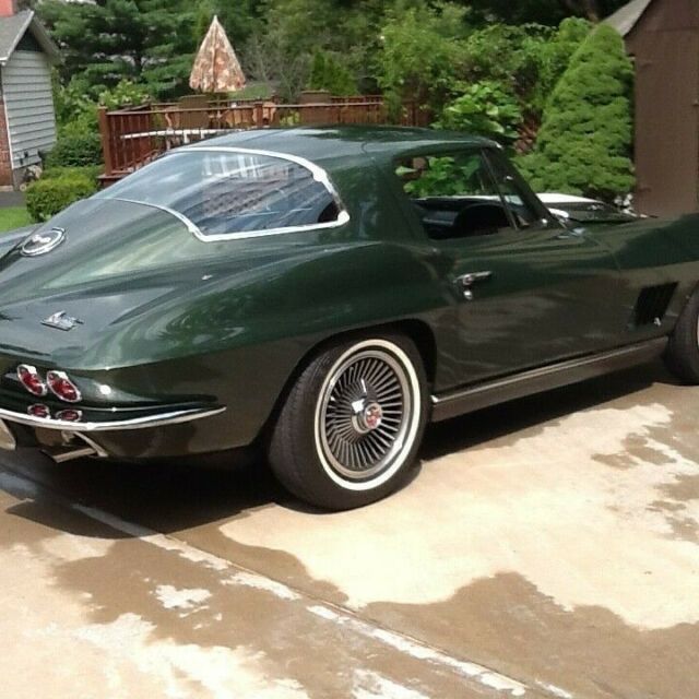 1967 Goodwood Green Chevrolet Corvette Coupe