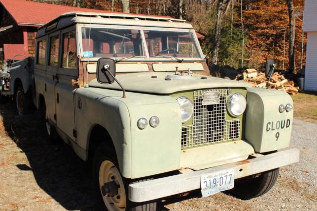 1967 Light Green Land Rover Other Safari Wagon