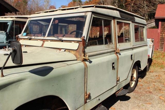 1967 Light Green Land Rover Other Safari Wagon