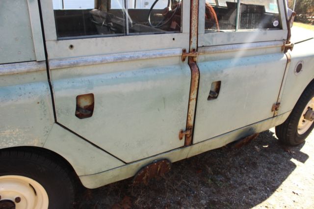 1967 Light Green Land Rover Other Safari Wagon