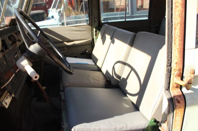 1967 Light Green Land Rover Other Safari Wagon