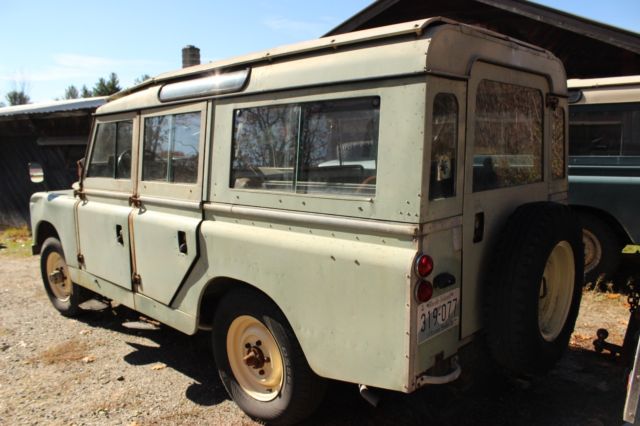 1967 Light Green Land Rover Other Safari Wagon
