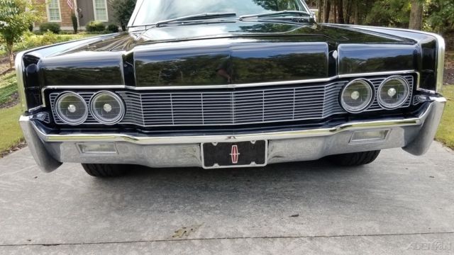 1967 Black Lincoln Convertible Convertible