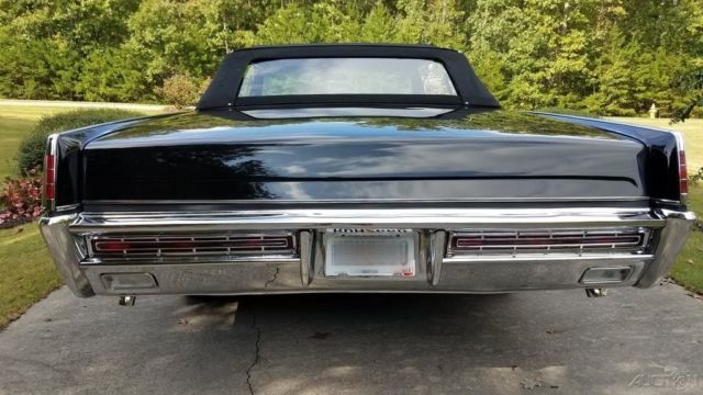 1967 Black Lincoln Convertible Convertible