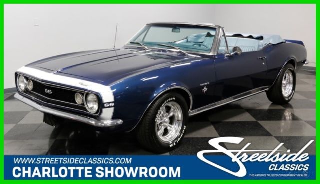 1967 Blue Chevrolet Camaro