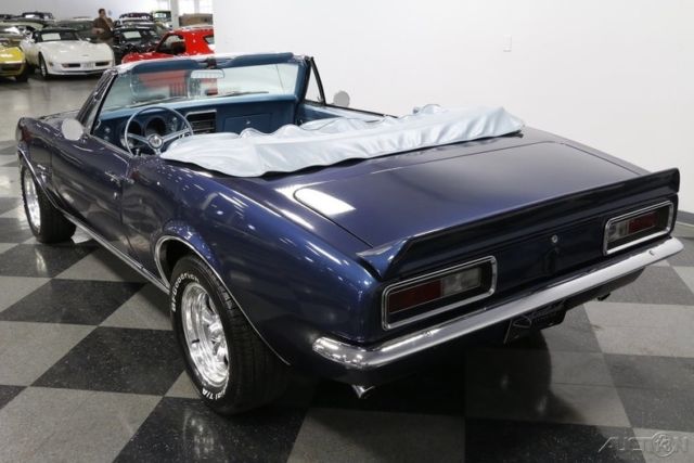 1967 Blue Chevrolet Camaro