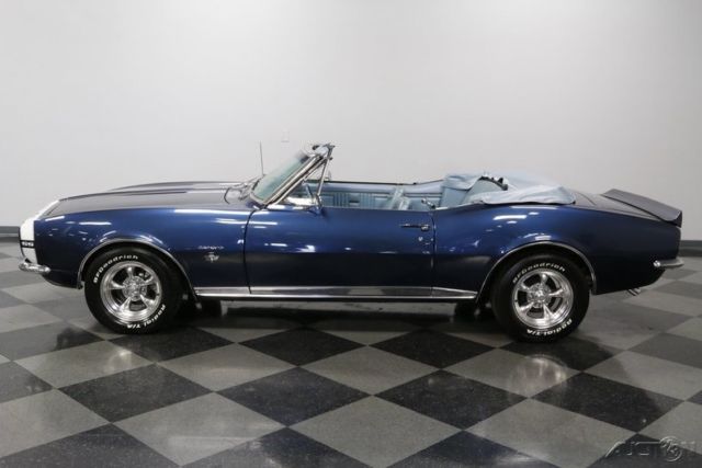 1967 Blue Chevrolet Camaro