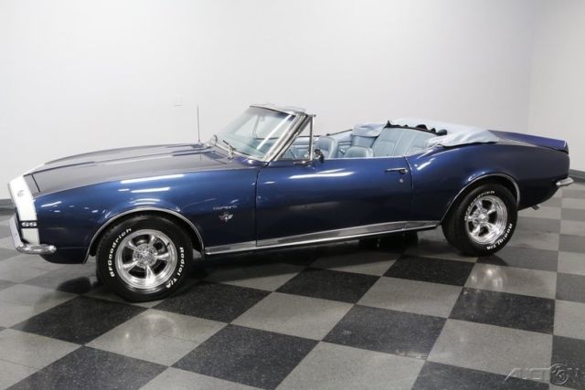 1967 Blue Chevrolet Camaro