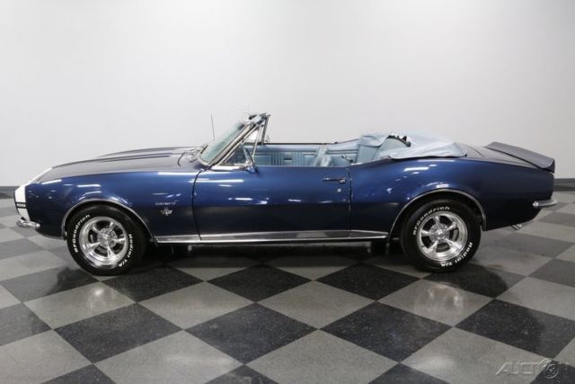1967 Blue Chevrolet Camaro