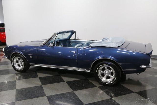 1967 Blue Chevrolet Camaro