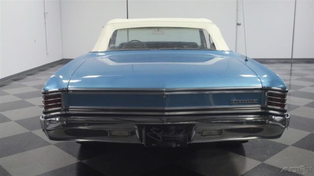 1967 Blue Chevrolet Malibu