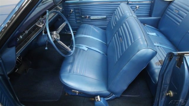 1967 Blue Chevrolet Malibu