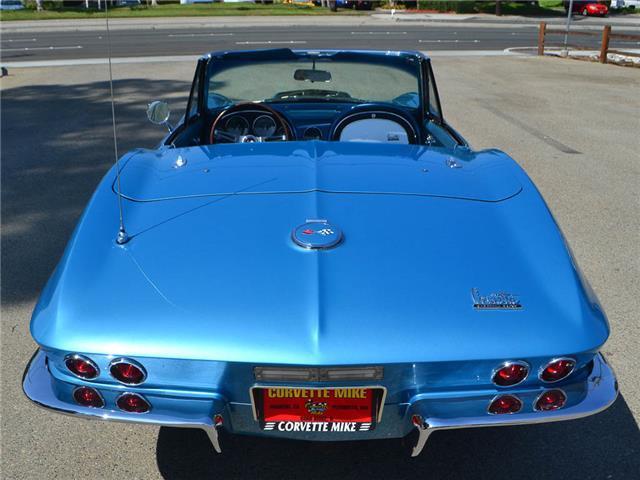 1967 Blue Chevrolet Corvette Convertible