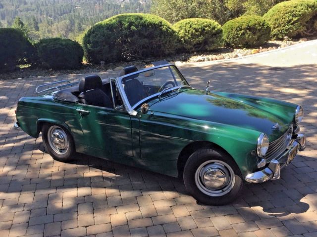 1967 Green Austin Healey Sprite Roadster