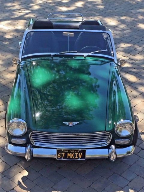 1967 Green Austin Healey Sprite Roadster