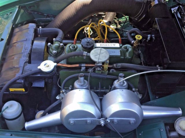 1967 Green Austin Healey Sprite Roadster