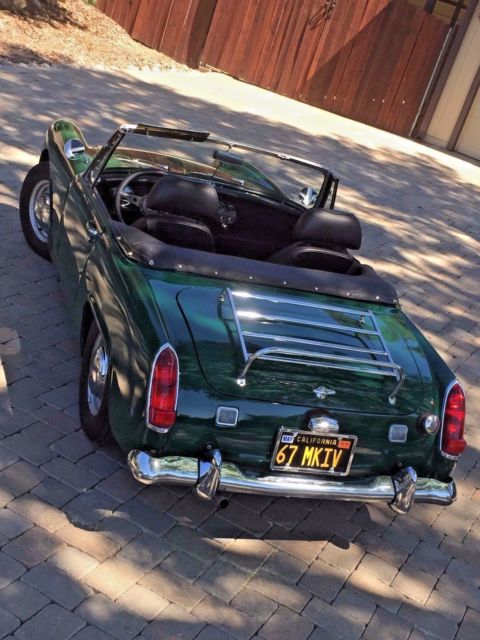 1967 Green Austin Healey Sprite Roadster