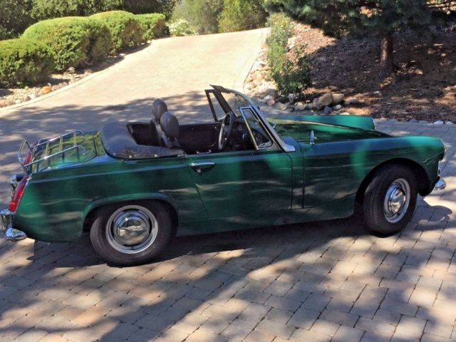 1967 Green Austin Healey Sprite Roadster