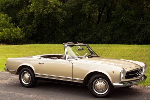 1967 Tunis Beige Mercedes-Benz 200-Series Convertible