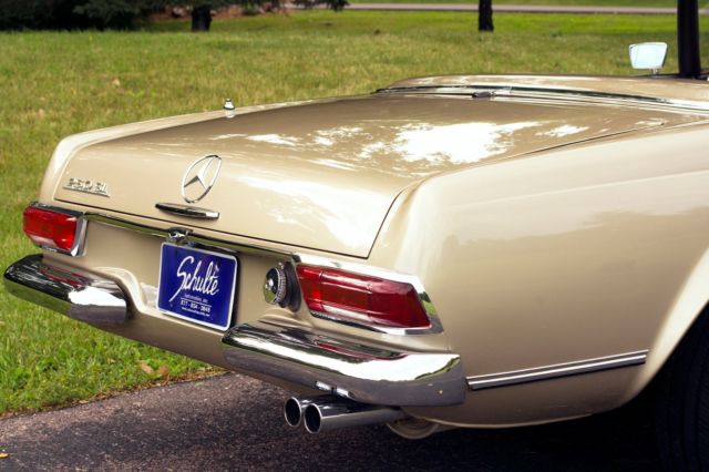 1967 Tunis Beige Mercedes-Benz 200-Series Convertible