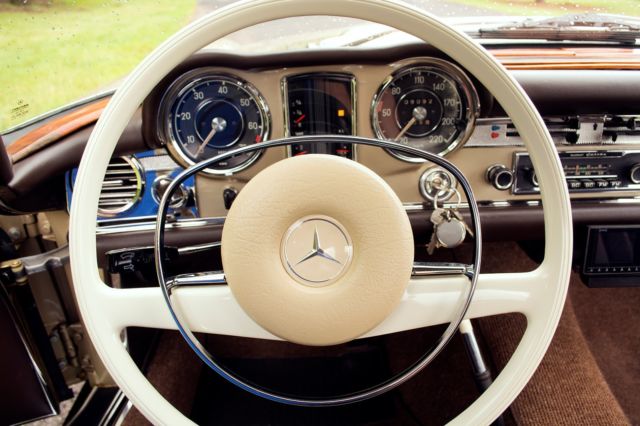 1967 Tunis Beige Mercedes-Benz 200-Series Convertible