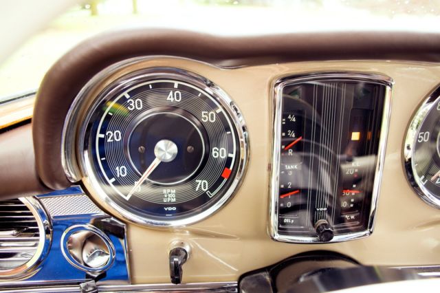 1967 Tunis Beige Mercedes-Benz 200-Series Convertible