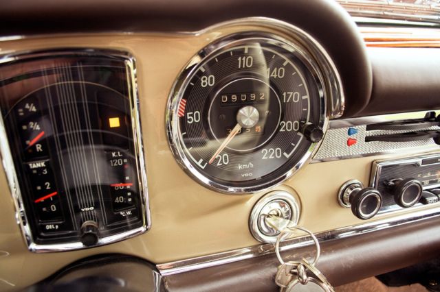 1967 Tunis Beige Mercedes-Benz 200-Series Convertible