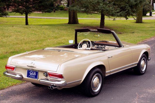1967 Tunis Beige Mercedes-Benz 200-Series Convertible