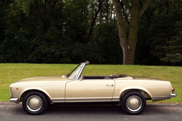 1967 Tunis Beige Mercedes-Benz 200-Series Convertible