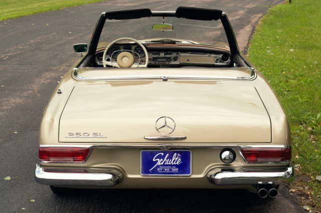 1967 Tunis Beige Mercedes-Benz 200-Series Convertible