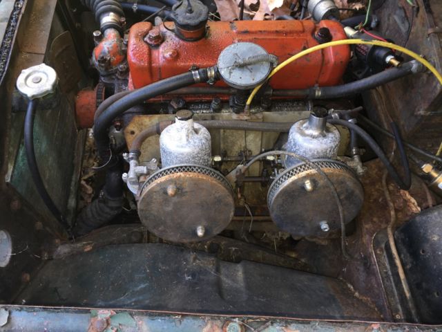 1967 Green MG MGB Convertible