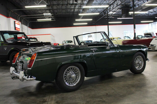 1967 Green MG Midget Roadster