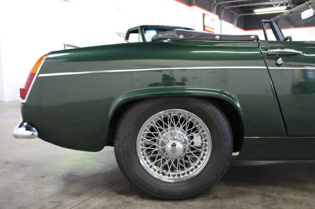 1967 Green MG Midget Roadster