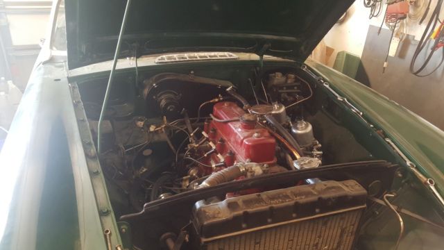 1967 Green MG MGB Convertible