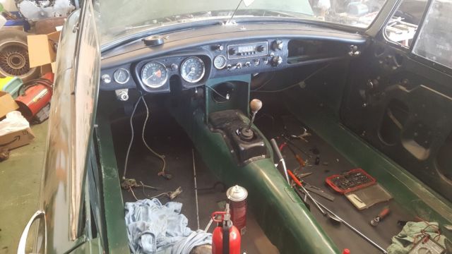 1967 Green MG MGB Convertible