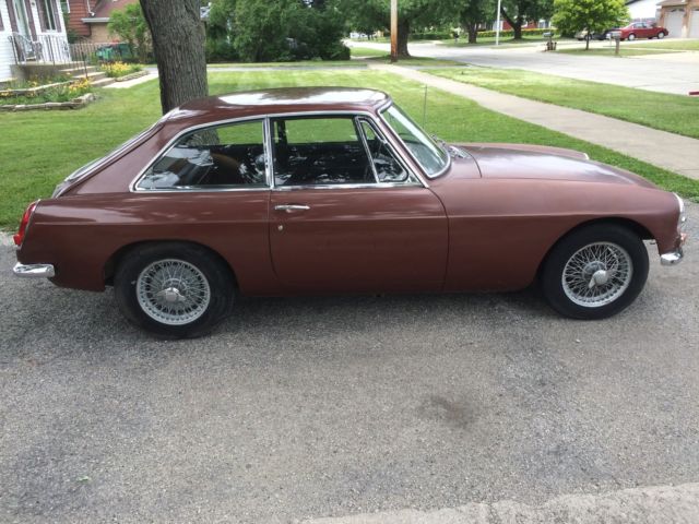 1967 Red MG MGB