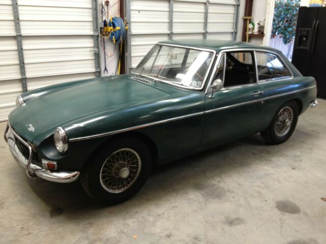 1967 British Racing Green (BRG) MG MGB Hatchback